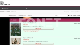 Glumci spustili zavesu